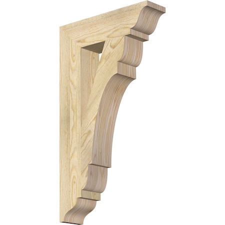 Olympic Traditional Rough Sawn Bracket, Douglas Fir, 4W X 16D X 28H